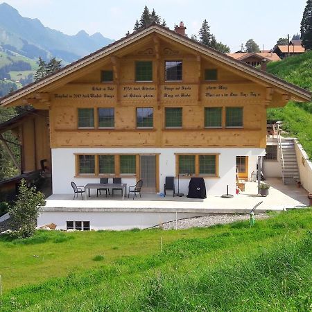 Ferien In Der Bergwelt Von Adelboden Bed & Breakfast ภายนอก รูปภาพ